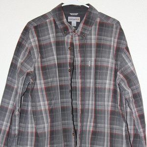 Plaid Long Sleeve Carhartt Button Down